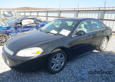 2013 Chevrolet Impala Lt z USA, uszkodzony, nr VIN 2G1WG5E37D1256404
